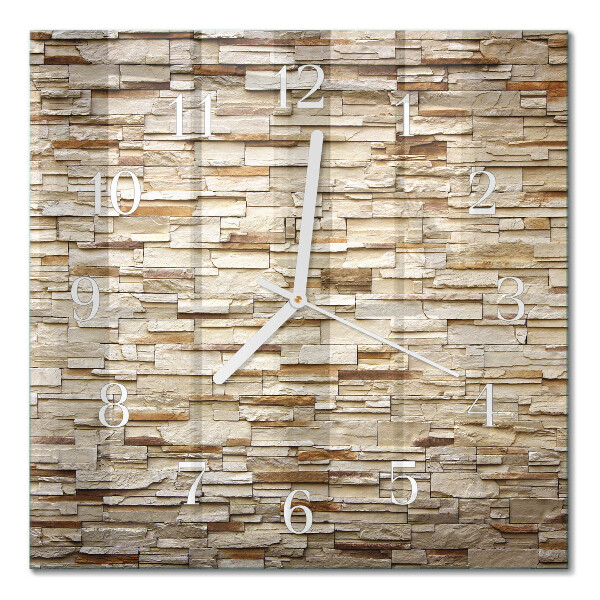 Square kitchen clock Clinker