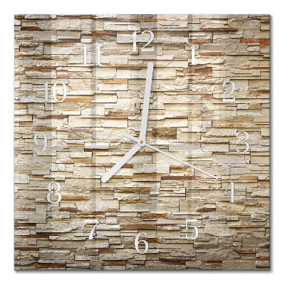 Square kitchen clock Clinker