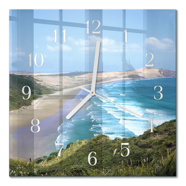 Square wall clock Coast