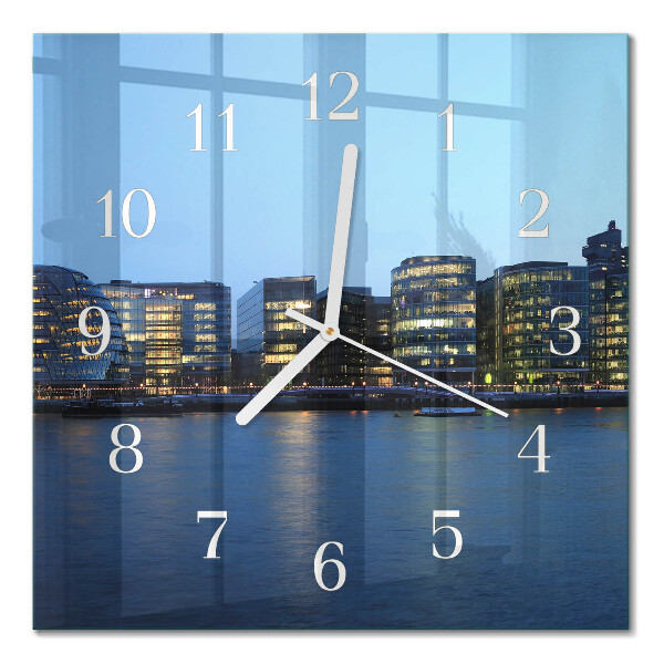 Square wall clock Horizon