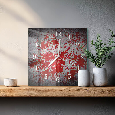 Square kitchen clock Stains