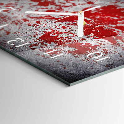 Square kitchen clock Stains