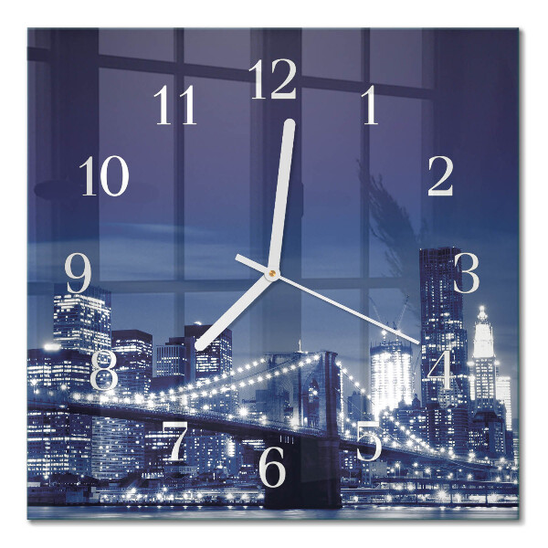 Square wall clock Horizon
