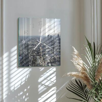 Square wall clock Horizon