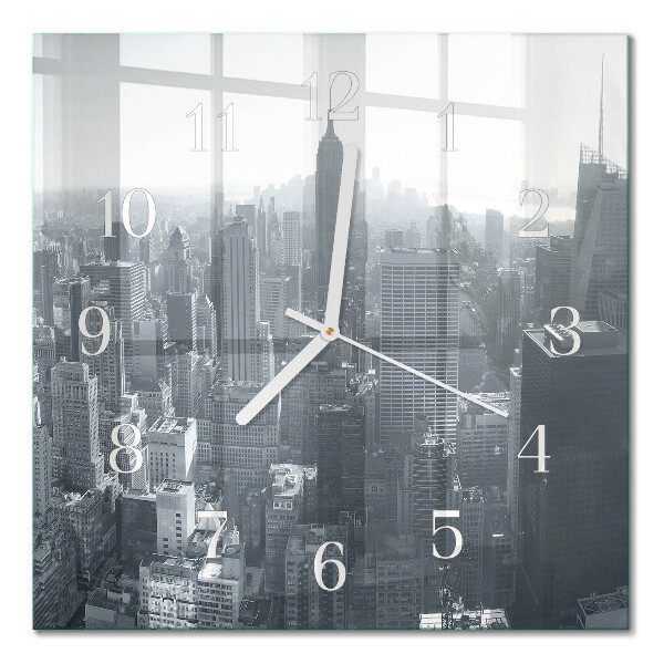 Square wall clock Horizon