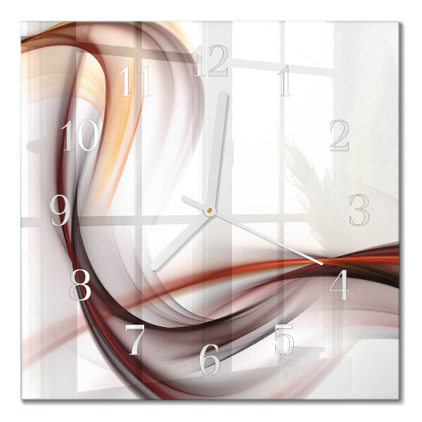 Square wall clock Abstraction