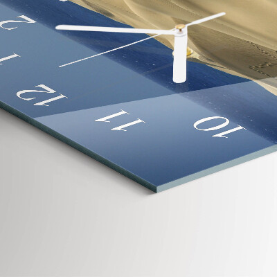 Square wall clock Coastal dunes