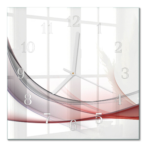 Square wall clock Abstraction