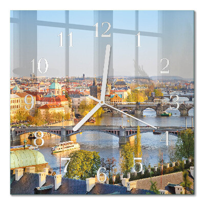Square kitchen clock Prague