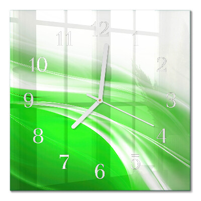 Square wall clock Abstraction