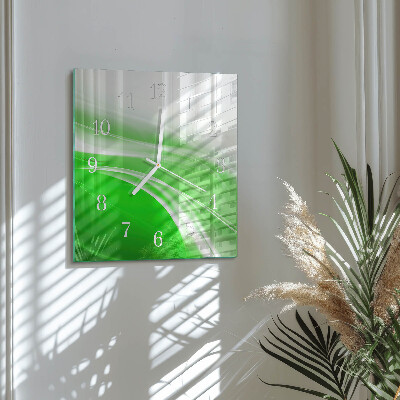 Square wall clock Abstraction
