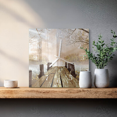 Square kitchen clock Network