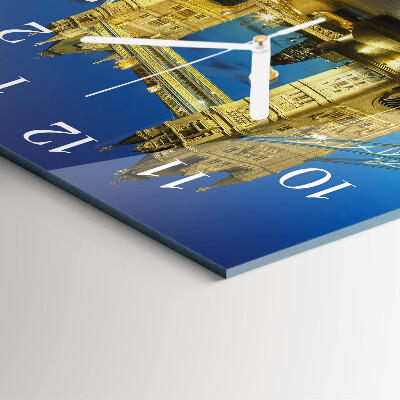 Glass clock square London bridge