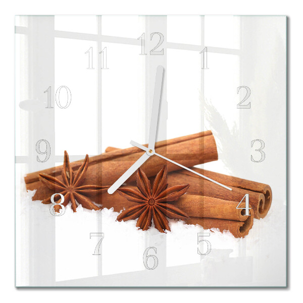 Square wall clock Vanilla