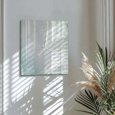 Square kitchen clock Abstraction
