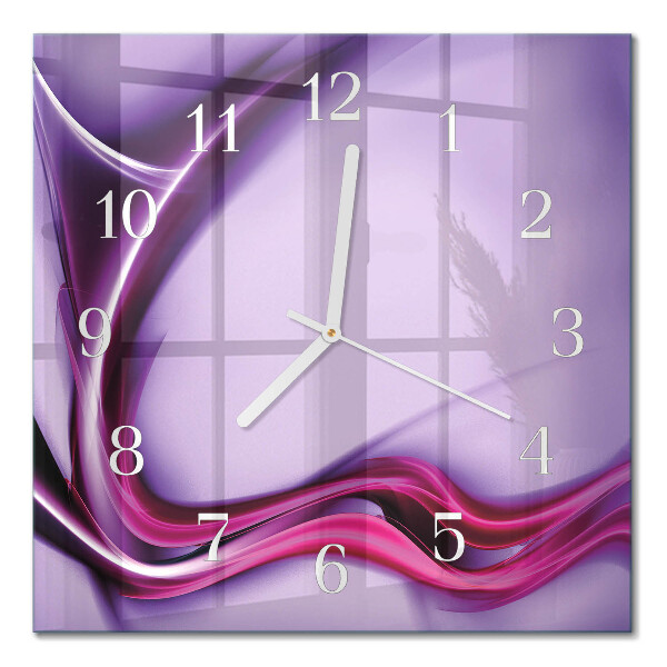 Square wall clock Abstraction
