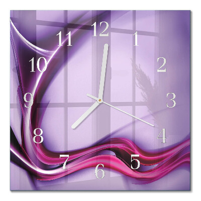 Square wall clock Abstraction