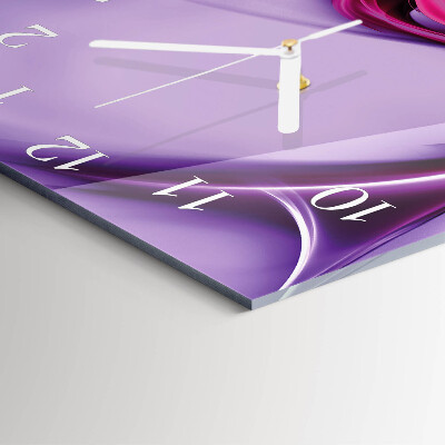 Square wall clock Abstraction