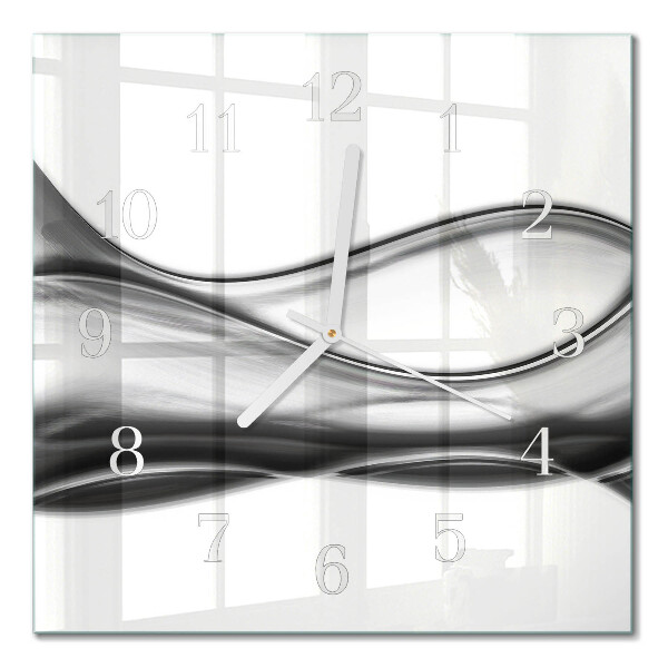 Square kitchen clock Abstraction