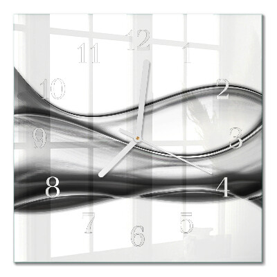 Square kitchen clock Abstraction