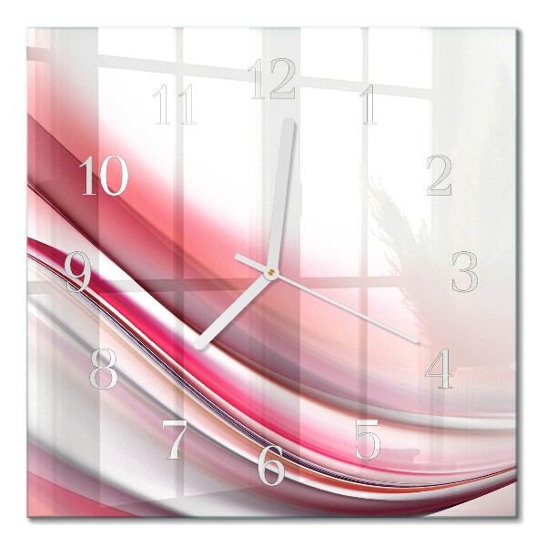 Square kitchen clock Abstraction