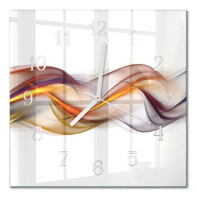 Square kitchen clock Abstraction