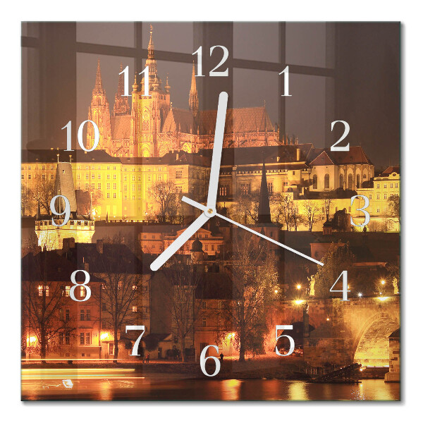 Square kitchen clock Prague