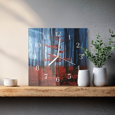 Square wall clock Darkness