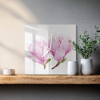 Square kitchen clock Magnolia