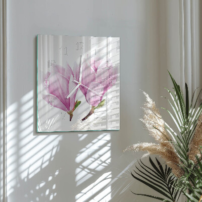 Square kitchen clock Magnolia