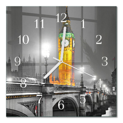Square wall clock Big ben