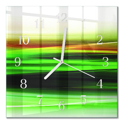 Square wall clock Abstraction