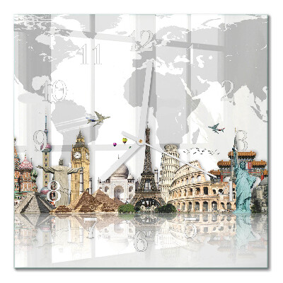 Square kitchen clock World