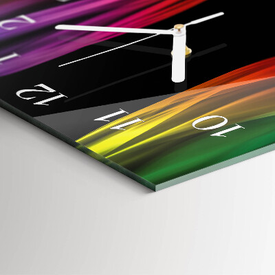 Square wall clock Abstraction