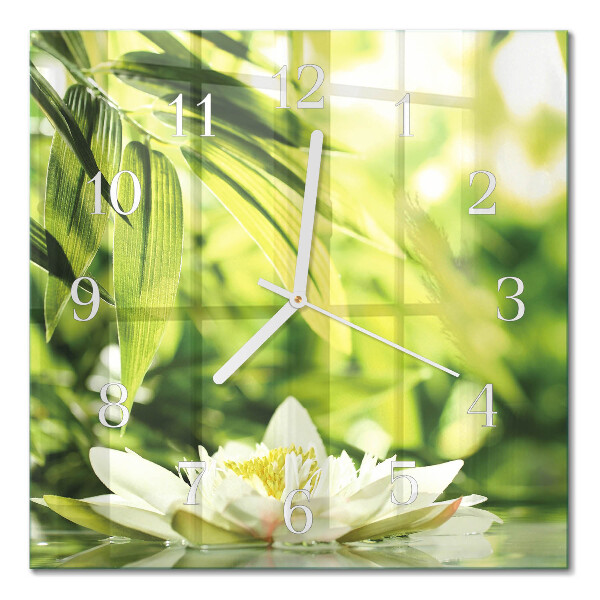 Square wall clock Nature