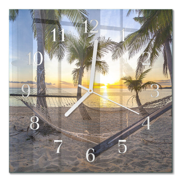 Square kitchen clock Hammock