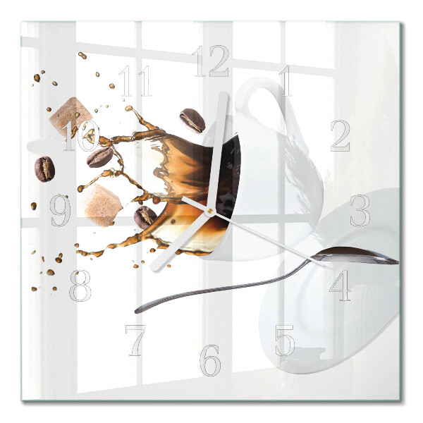Square wall clock Mug