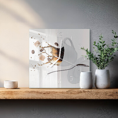 Square wall clock Mug