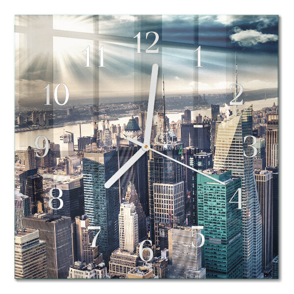 Square kitchen clock City
