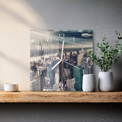 Square kitchen clock City