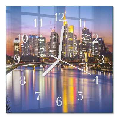 Square wall clock Horizon