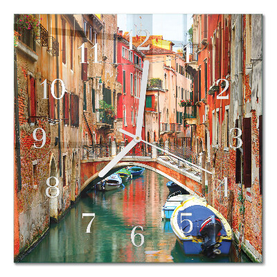 Square kitchen clock Venice