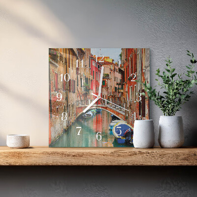 Square kitchen clock Venice