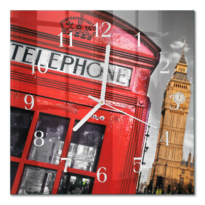 Square wall clock London