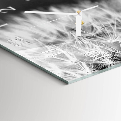 Square kitchen clock Dandelion