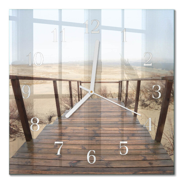Square kitchen clock Pier