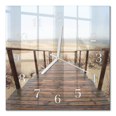 Square kitchen clock Pier
