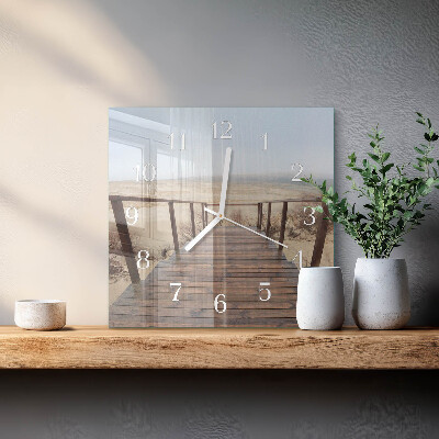 Square kitchen clock Pier