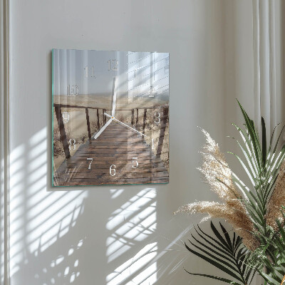 Square kitchen clock Pier