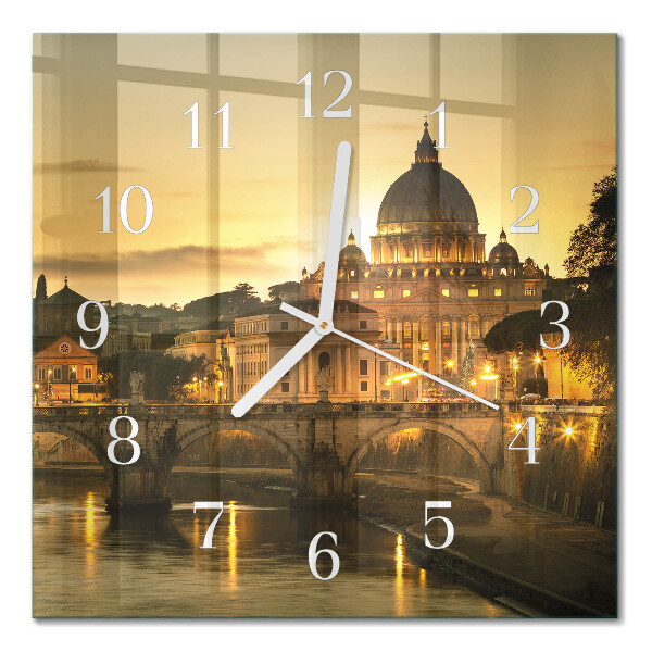 Square kitchen clock Basilica